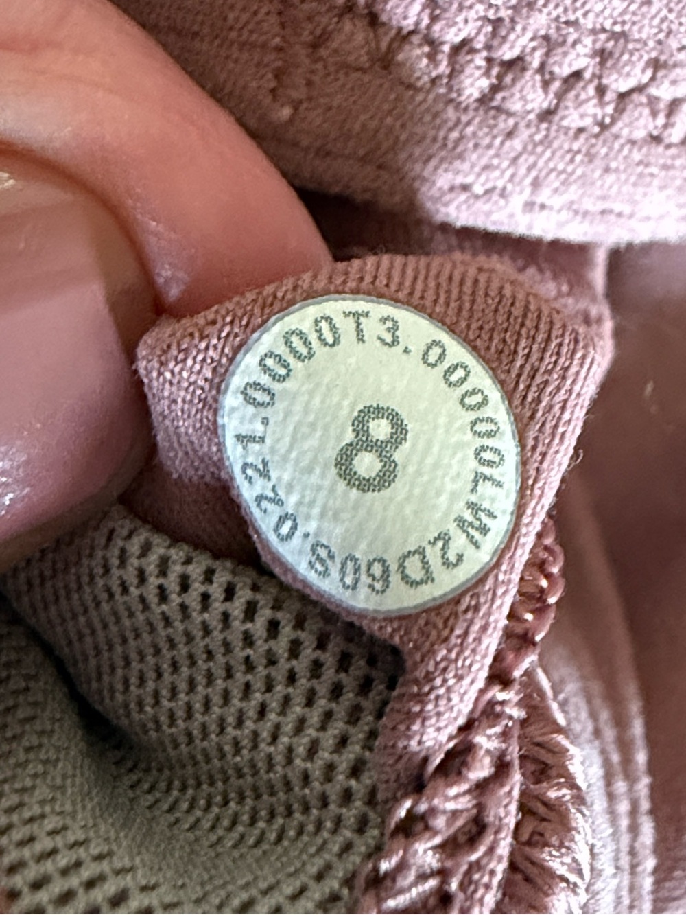 Lululemon Lululemon Nulu™ and Mesh Yoga Bra *Light Support, A/B Cups, Size 8 - Picture 7 of 7